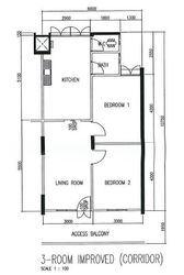 Blk 167 Stirling Road (Queenstown), HDB 3 Rooms #617721281
